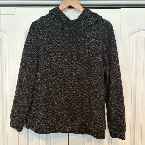 Fabletics Gray/Black Hoodie Size Large - Picture 1 of 7
